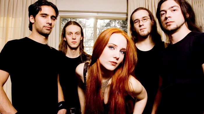 Simone Simons and band members