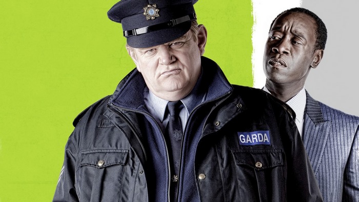 Brendan Gleeson and Don Cheadle in Garda uniform