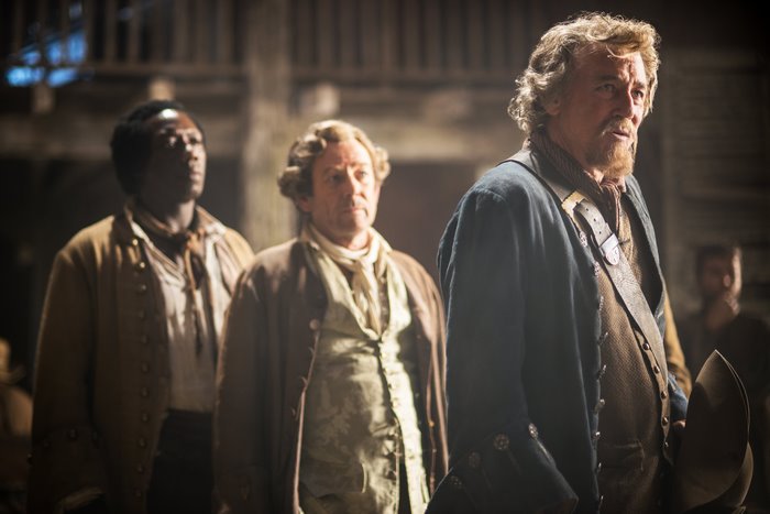 Hakeem Kae-Kazim in historical costumes