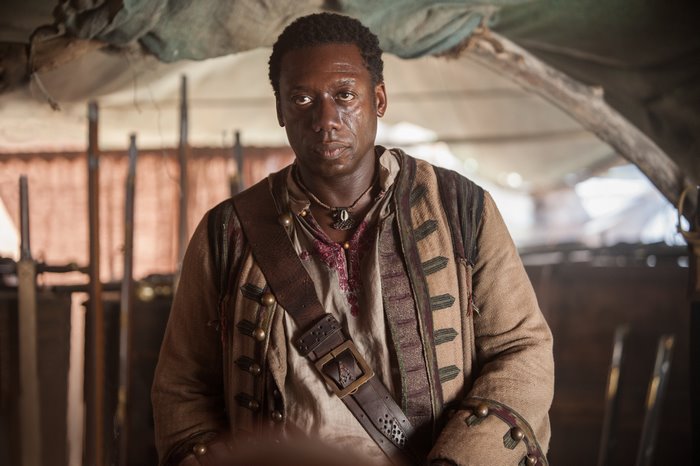Hakeem Kae-Kazim in historical costume