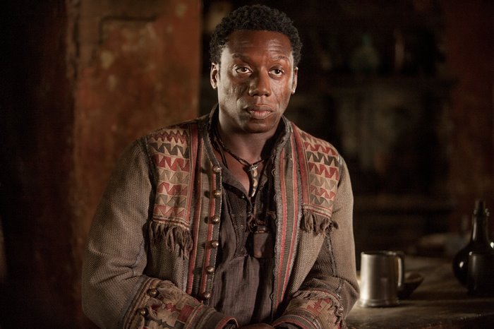 Hakeem Kae-Kazim in costume