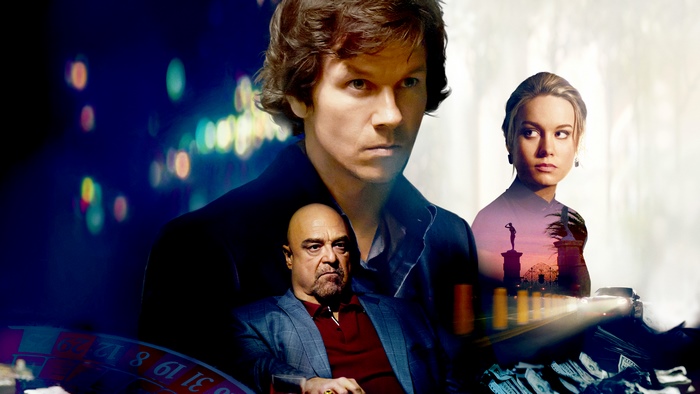 Mark Wahlberg and Brie Larson in The Gambler
