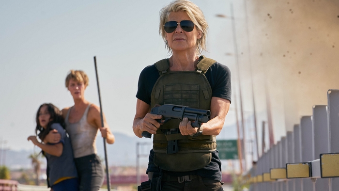Linda Hamilton in Terminator: Dark Fate
