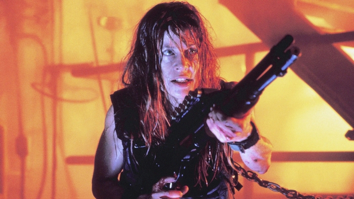 Linda Hamilton from Terminator 2