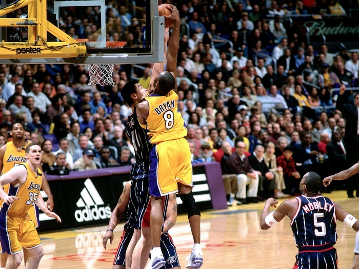Kobe Bryant from NBA basketball game