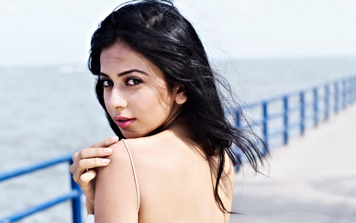 Rakul Preet Singh on a pier