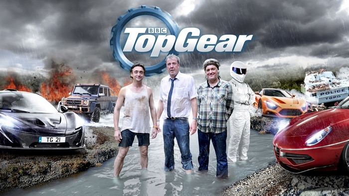 Top Gear with Richard Hammond, Jeremy Clarkson, James May, and The Stig