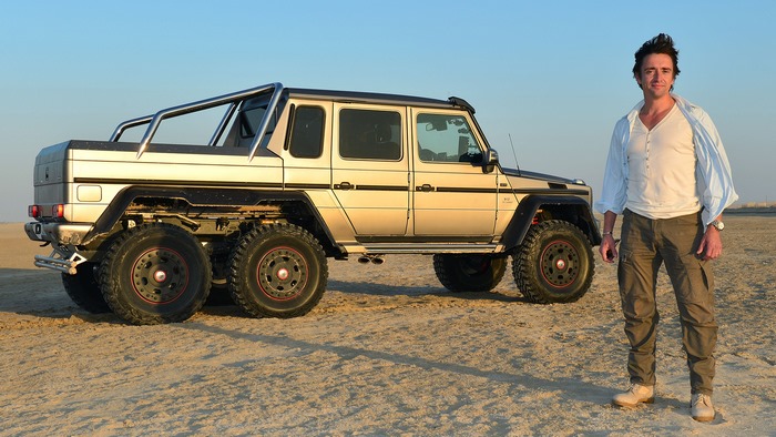 Richard Hammond with Mercedes-Benz G63 AMG 6x6