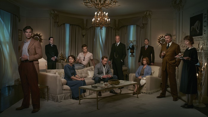 Group of people in a luxurious room