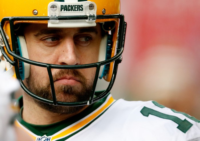 Aaron Rodgers of the Green Bay Packers