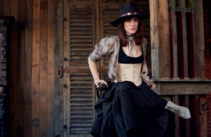 Michelle Dockery in Western Attire