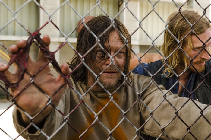 Daryl Dixon and Dwight from The Walking Dead