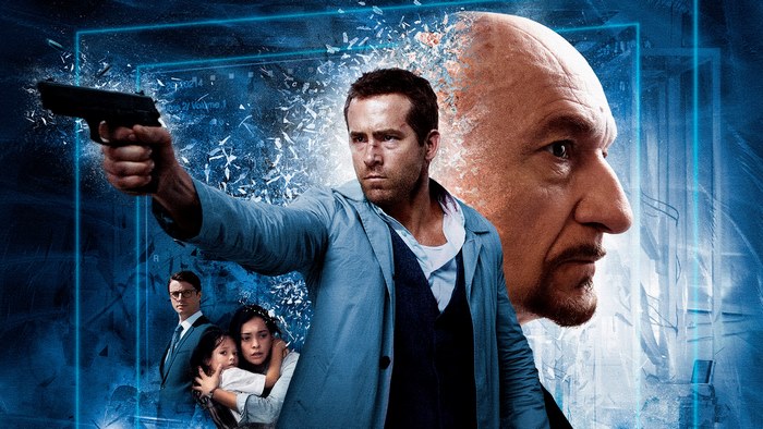 Self/less Movie Poster with Ryan Reynolds and Ben Kingsley