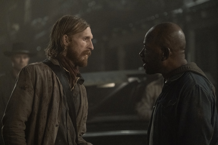 Austin Amelio and another man talking