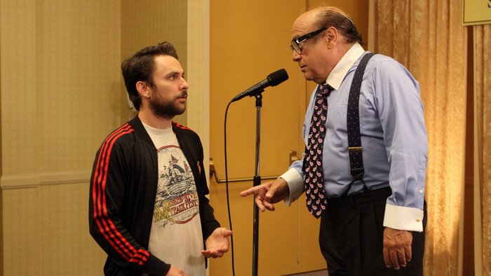 Danny DeVito and Charlie Day