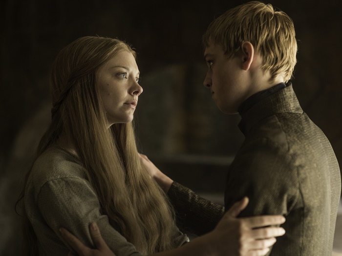 Margaery Tyrell and Joffrey Baratheon from Game of Thrones