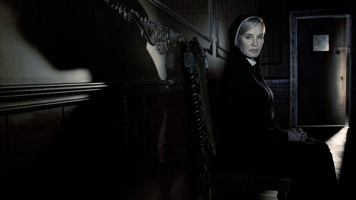 Jessica Lange as Sister Jude in American Horror Story