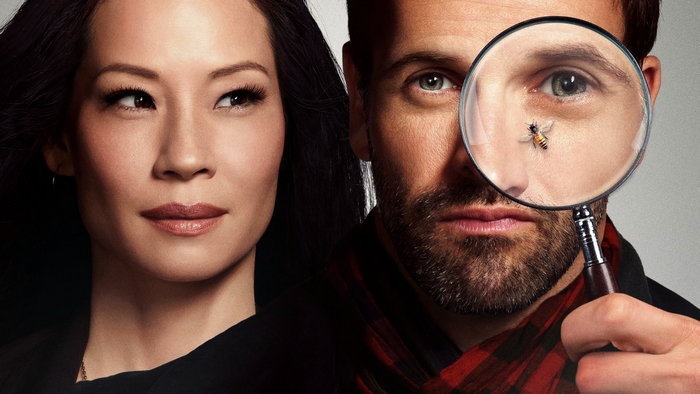 Lucy Liu and Jonny Lee Miller