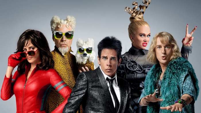 Zoolander 2 Cast with Dog