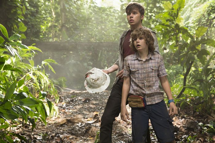 Nick Robinson in a jungle setting