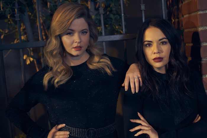 Sasha Pieterse and Janel Parrish
