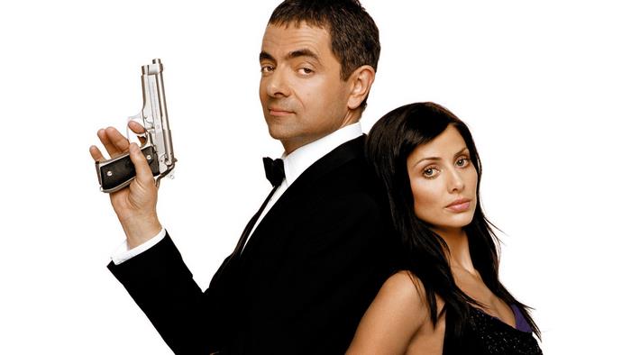 Johnny English and Lorna Campbell
