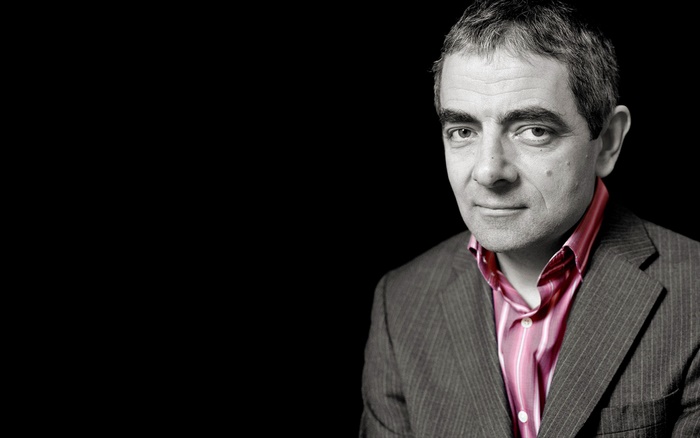 Rowan Atkinson in a suit