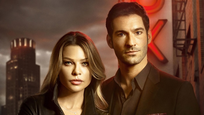 Lucifer Morningstar and Chloe Decker from Lucifer