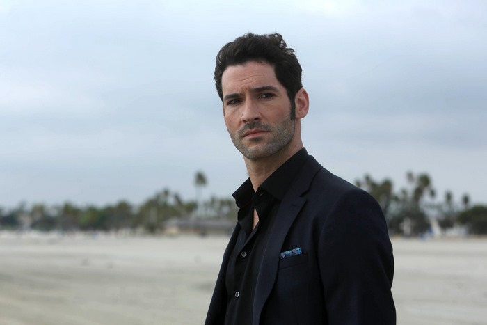 Tom Ellis on a Beach