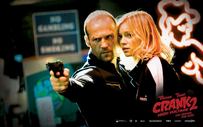 Crank 2: High Voltage Poster with Jason Statham and Amy Smart