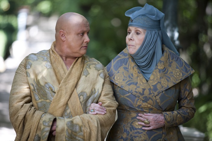 Varys and Olenna from Game of Thrones