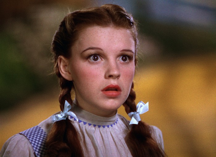 Judy Garland as Dorothy Gale from The Wizard of Oz