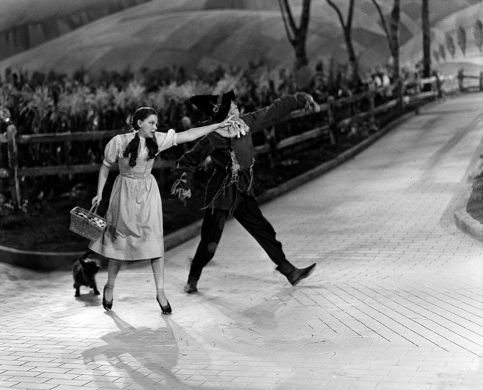 Dorothy and Scarecrow from The Wizard of Oz