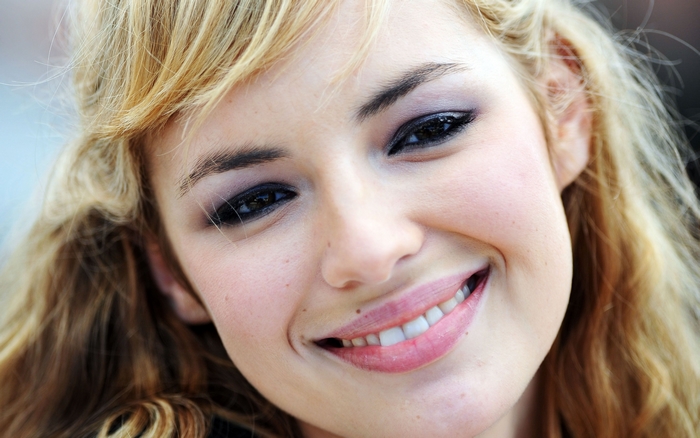 Louise Bourgoin close-up portrait