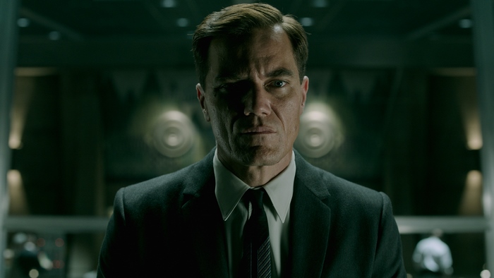 Michael Shannon in a dark suit