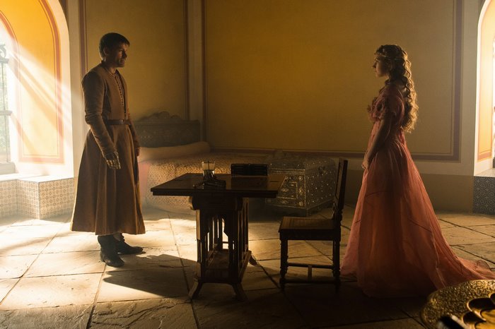 Jaime Lannister and Cersei Lannister from Game of Thrones