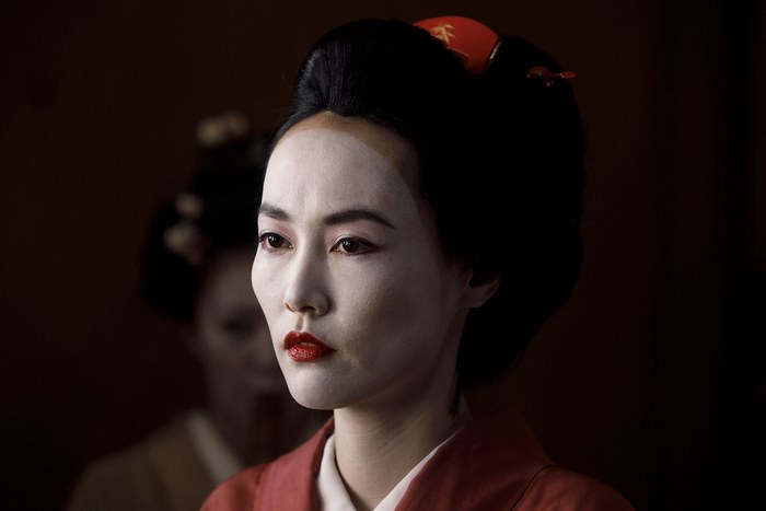 Rinko Kikuchi as a Geisha