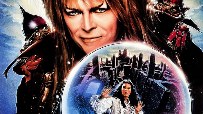 David Bowie and creatures from Labyrinth