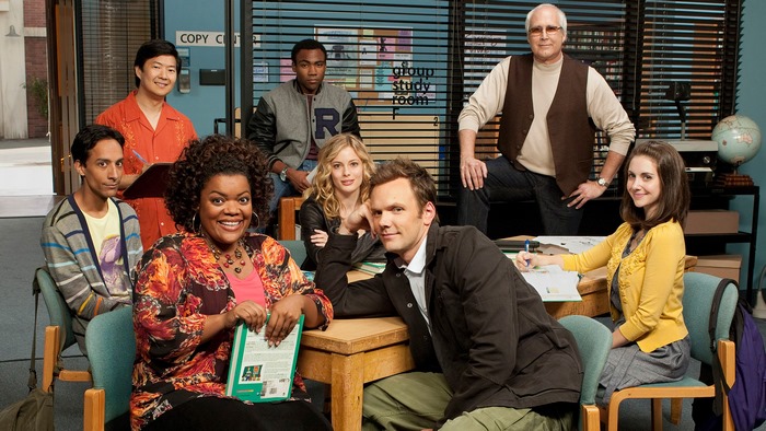 Community cast in a study room