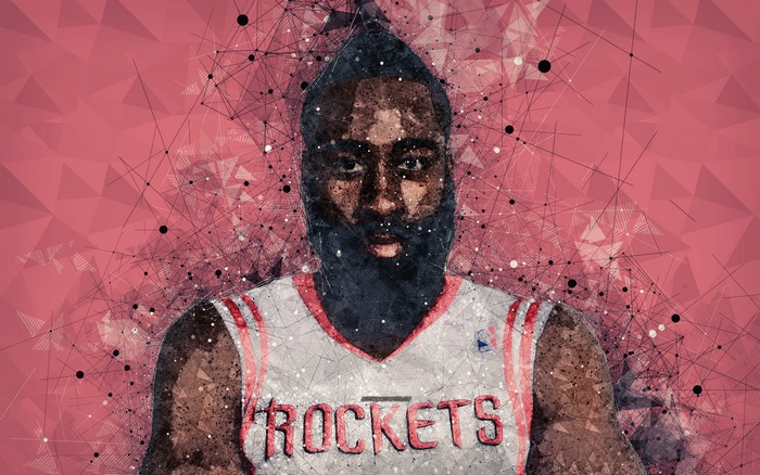 James Harden of the Houston Rockets