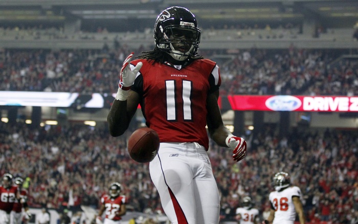 Julio Jones of the Atlanta Falcons