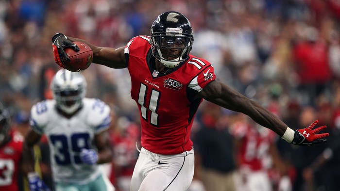 Julio Jones of the Atlanta Falcons