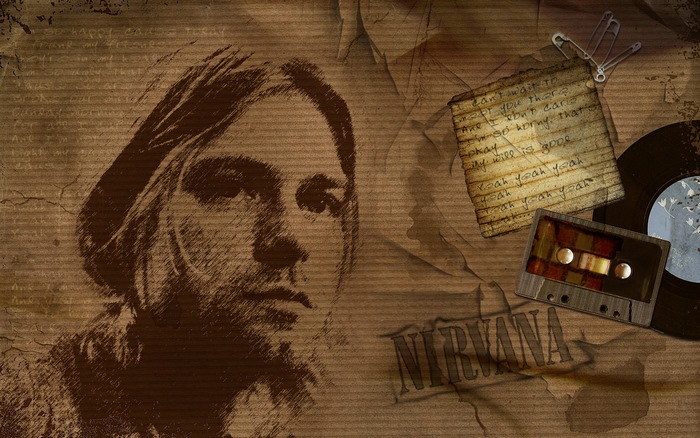 Nirvana Kurt Cobain Cassette Tape Vinyl