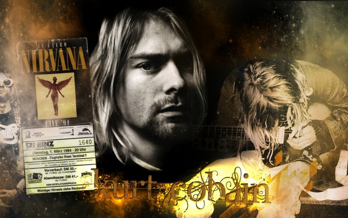Kurt Cobain from Nirvana Live '94