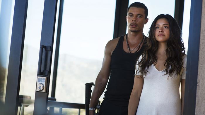 Gina Rodriguez in a scene