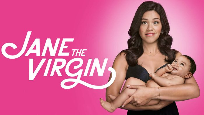 Jane the Virgin with Gina Rodriguez and baby