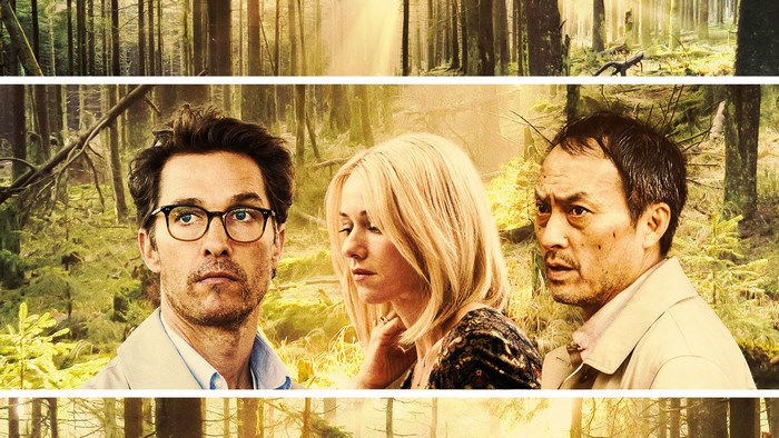 Matthew McConaughey, Naomi Watts, Ken Watanabe in Sea of Trees