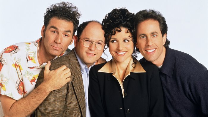 The Seinfeld Cast: Jerry Seinfeld, Julia Louis-Dreyfus, Jason Alexander, Michael Richards