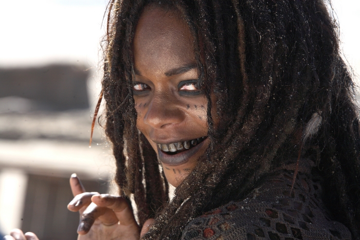 Naomie Harris as Tia Dalma in Pirates of the Caribbean