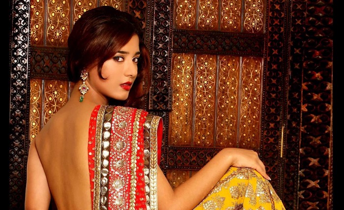 Amrita Rao in traditional Indian attire